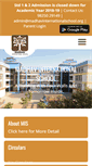 Mobile Screenshot of madhavinternationalschool.org